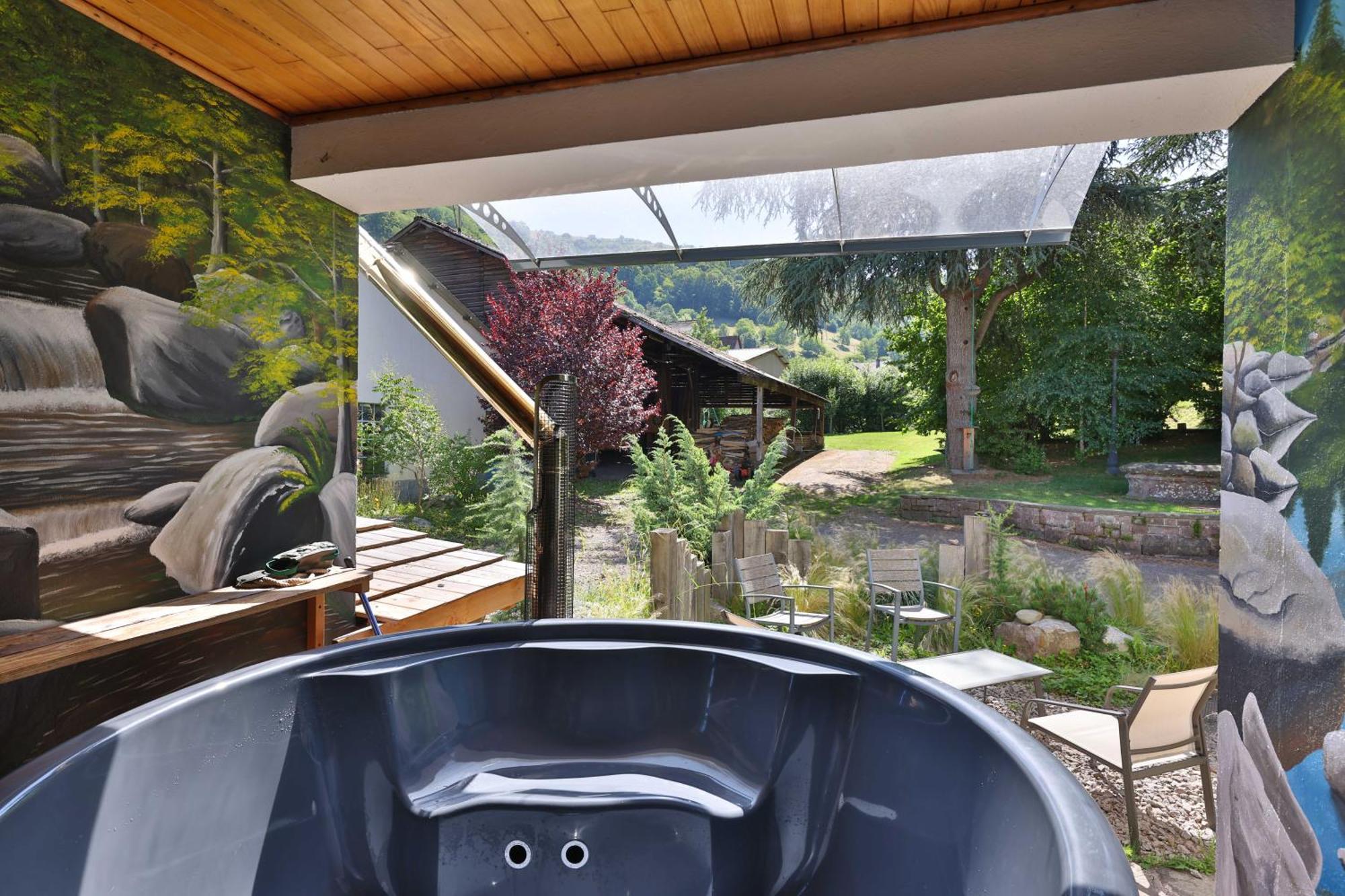 Locations Des 3 Sommets Avec Sauna Et Spa En Alsace Sondernach エクステリア 写真