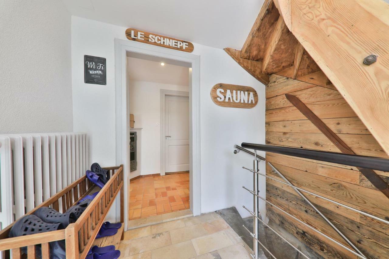Locations Des 3 Sommets Avec Sauna Et Spa En Alsace Sondernach エクステリア 写真